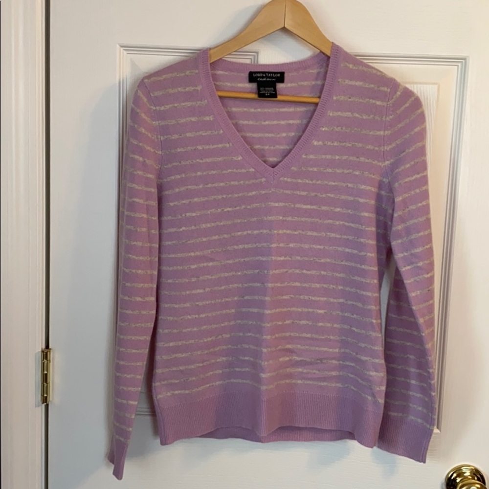 Lord & Taylor Cashmere Sweater